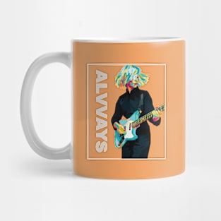 Molly Rankin Alvvays In Wpap Art Style Mug